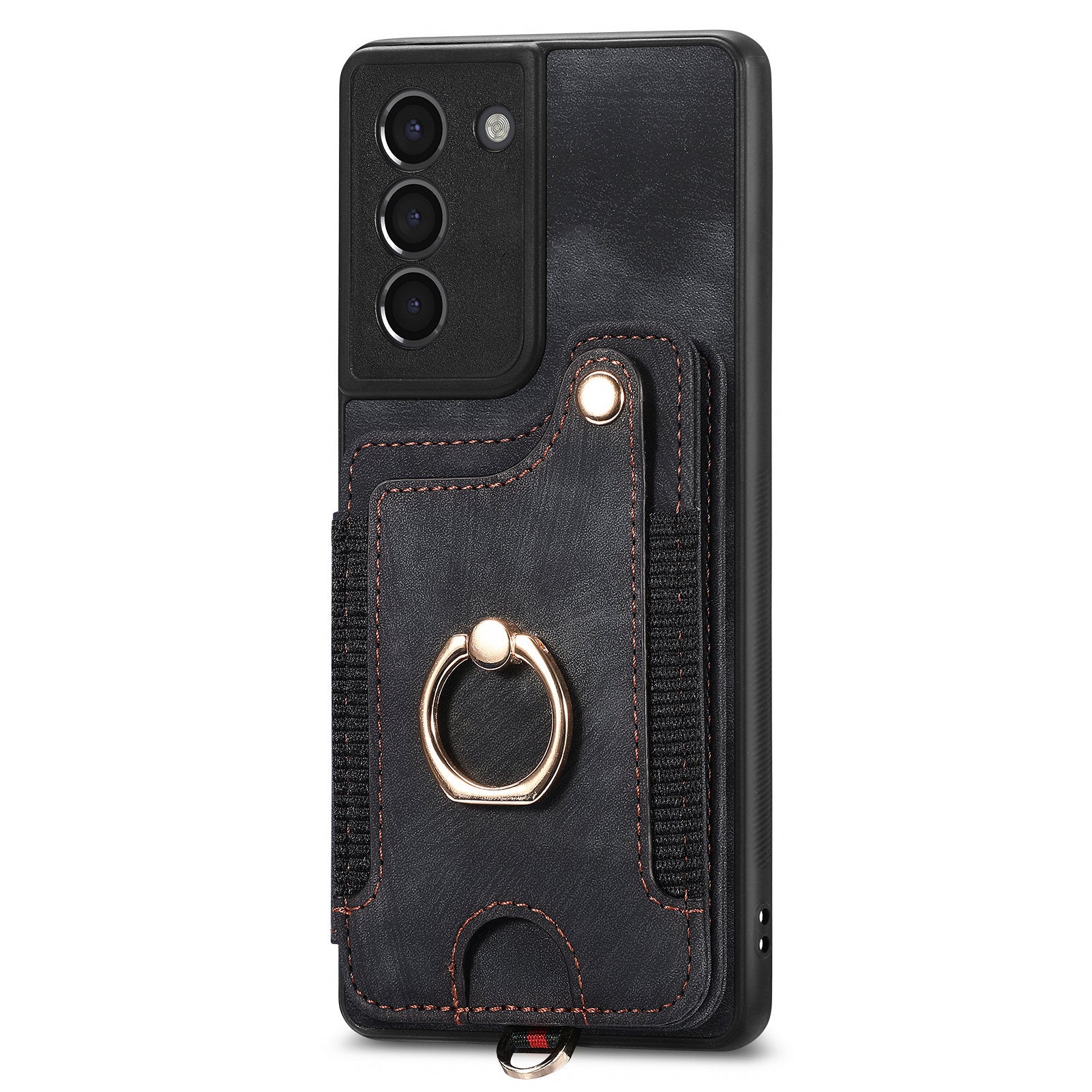 For Samsung Galaxy S21 FE 5G Card Slot Kickstand Phone Case PU Leather PC TPU RFID Blocking Cover For Samsung Galaxy S21 FE 5G Card Slot Kickstand Phone Case PU Leather PC TPU RFID Blocking Cover